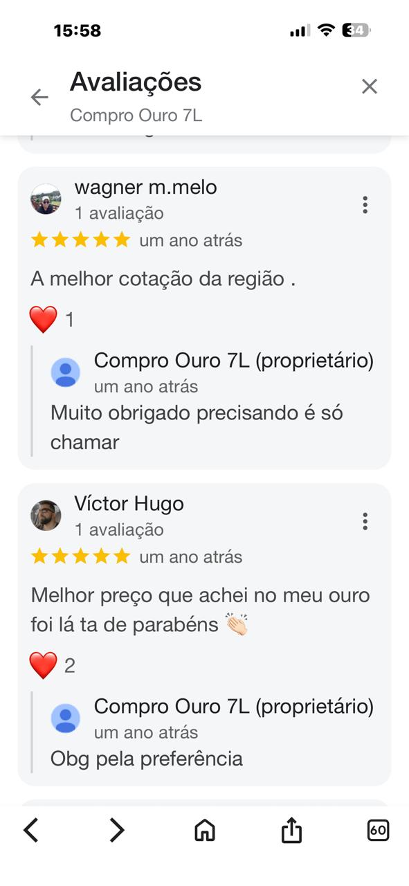 Depoimento de cliente